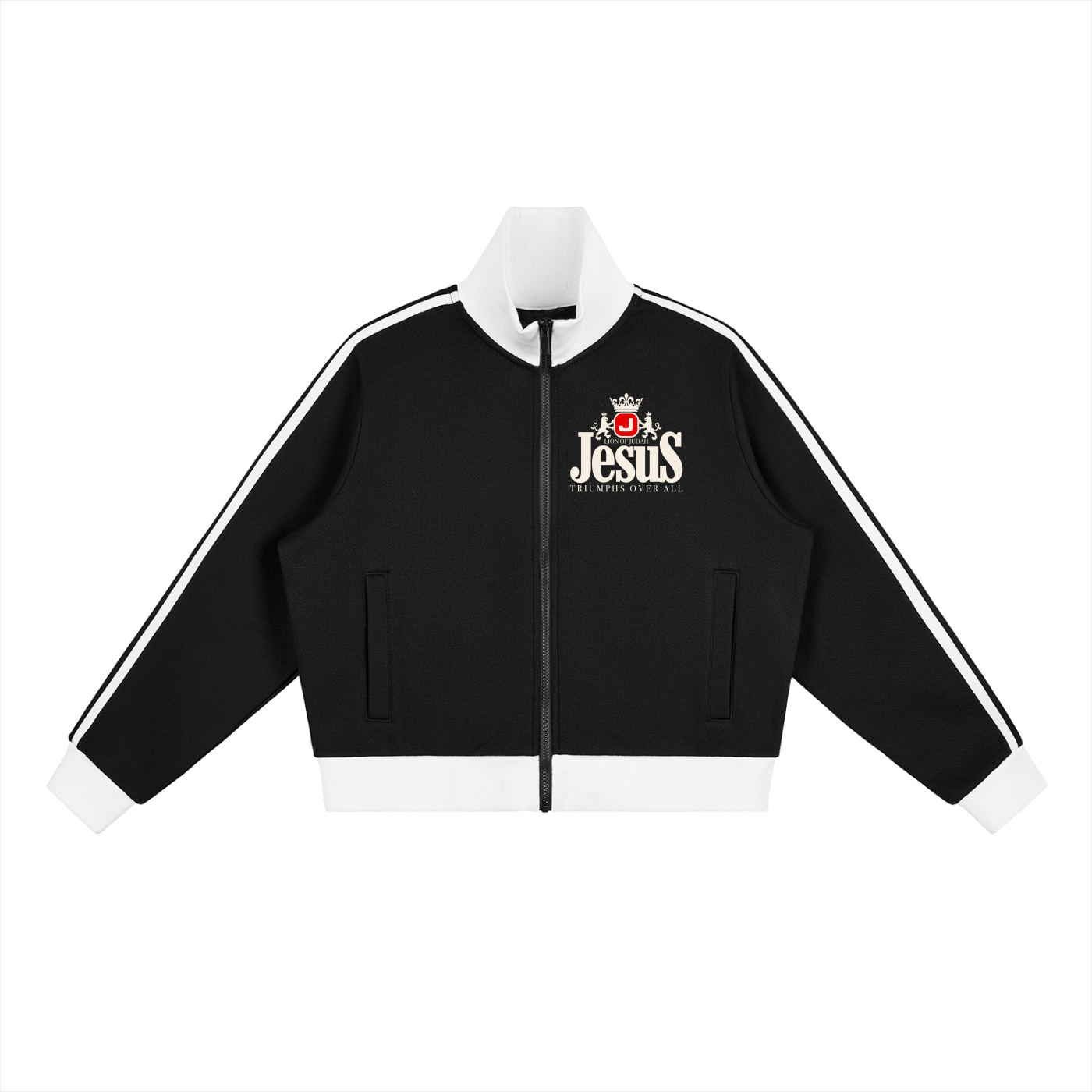 Lion of Juda Fleece Track Jacket (Womens)