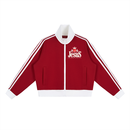 Lion of Judah Fleece Track Jacket (Womens)