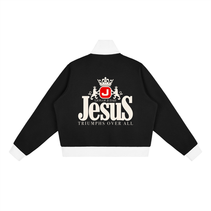 Lion of Juda Fleece Track Jacket (Womens)