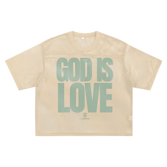 God is Love See-through Boxy Net