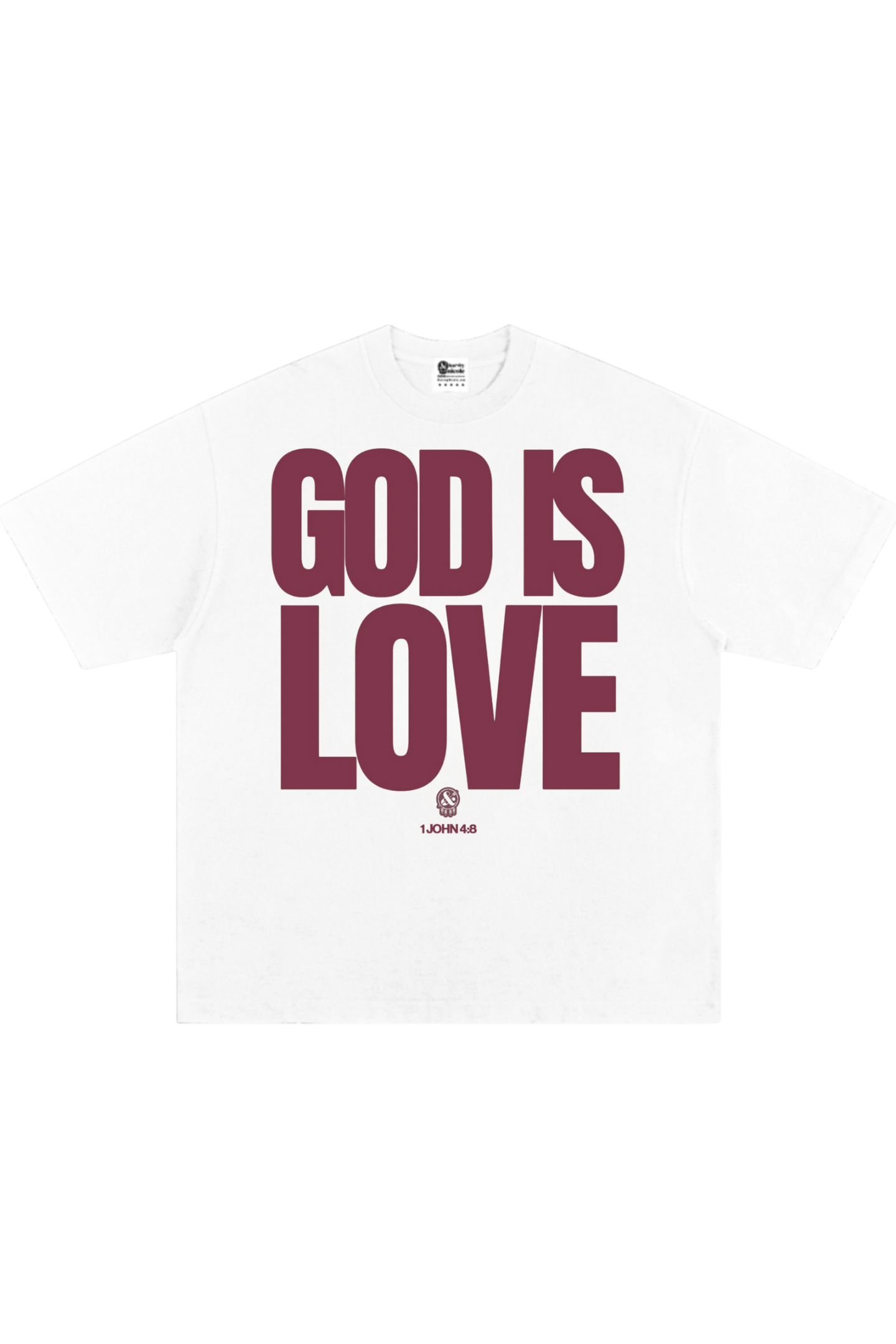 God is Love (Cavalier Red)