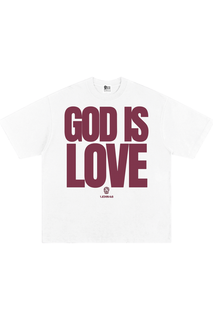 God is Love (Cavalier Red)