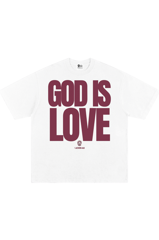 God is Love (Cavalier Red)