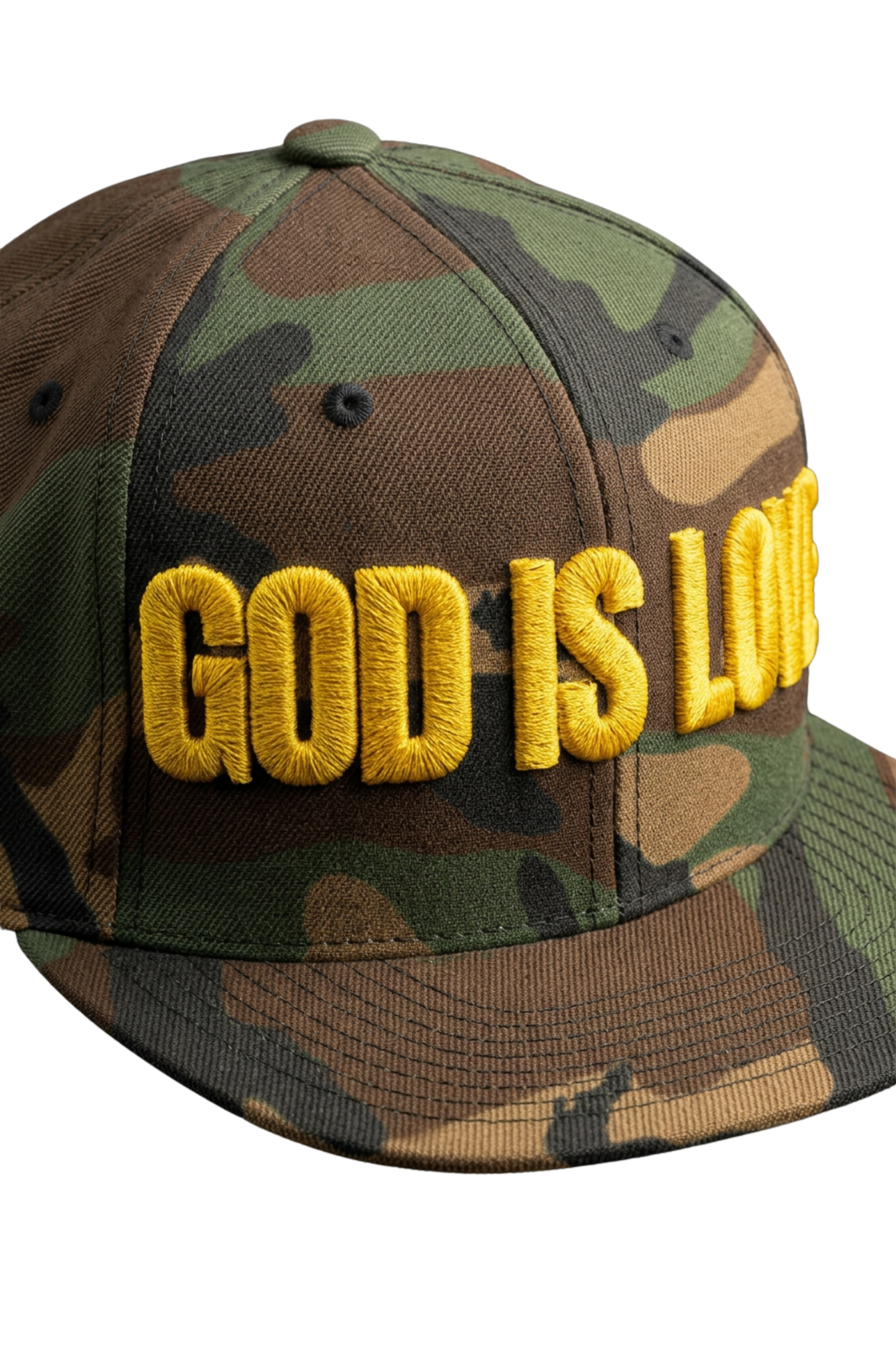 God is Love Camo (Gold)