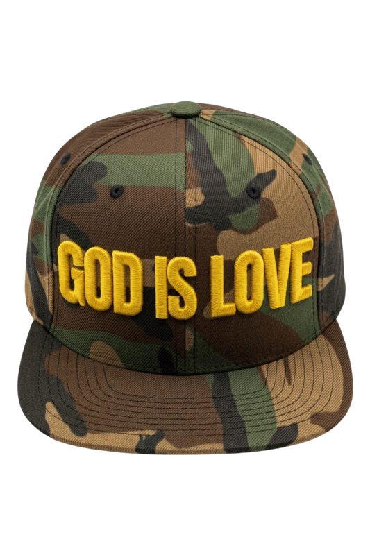 God is Love Camo (Gold)