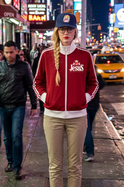 Lion of Judah Fleece Track Jacket (Womens)