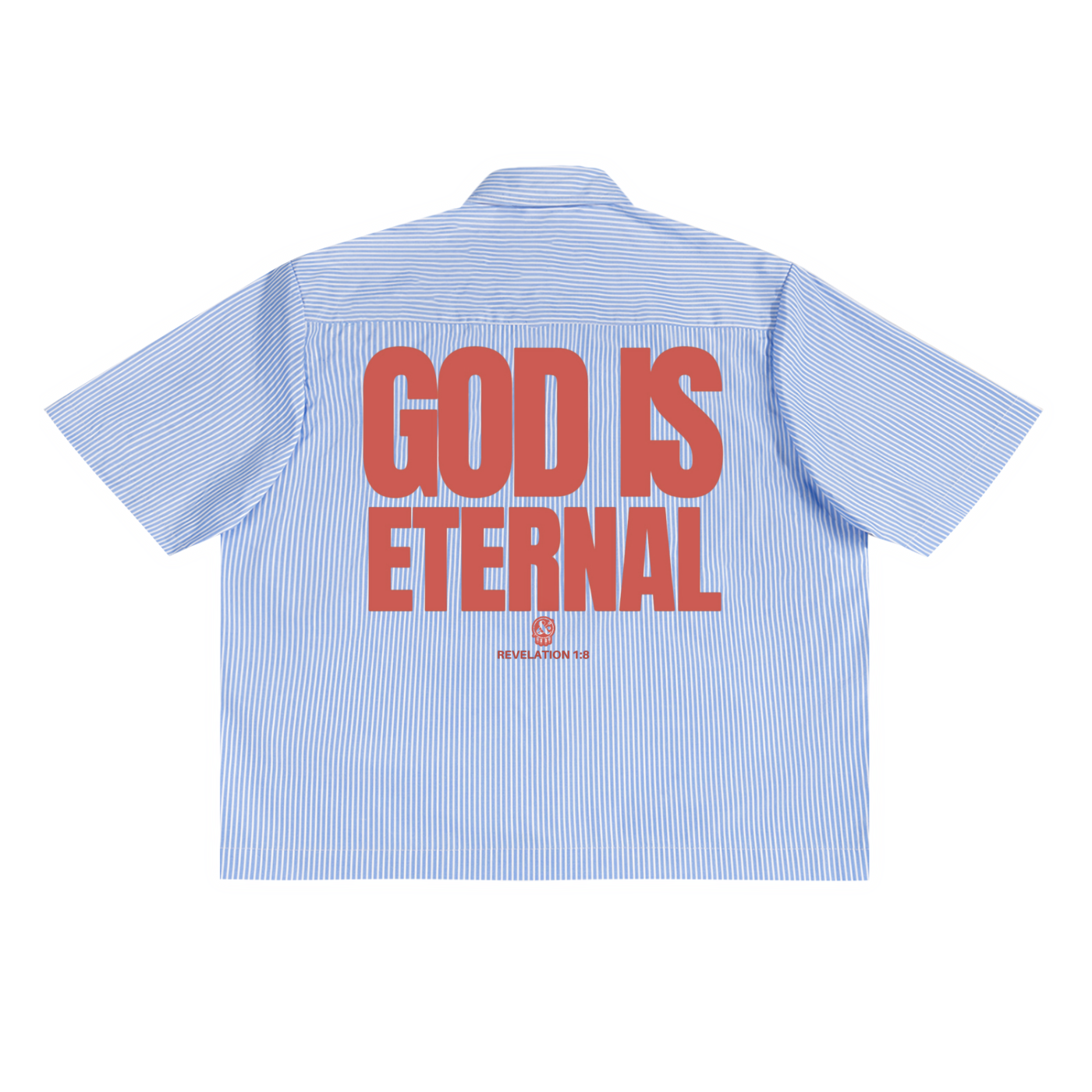 God is Eternal Oversized Button Up