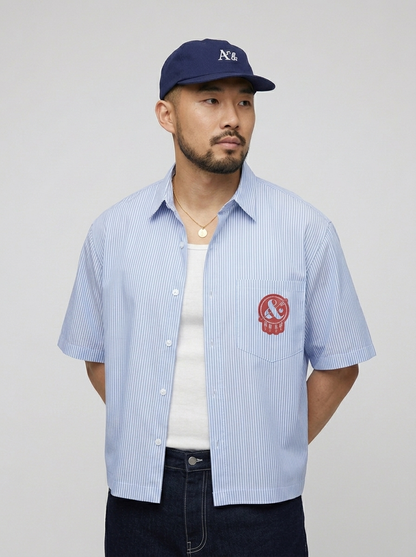 God is Eternal Oversized Button Up
