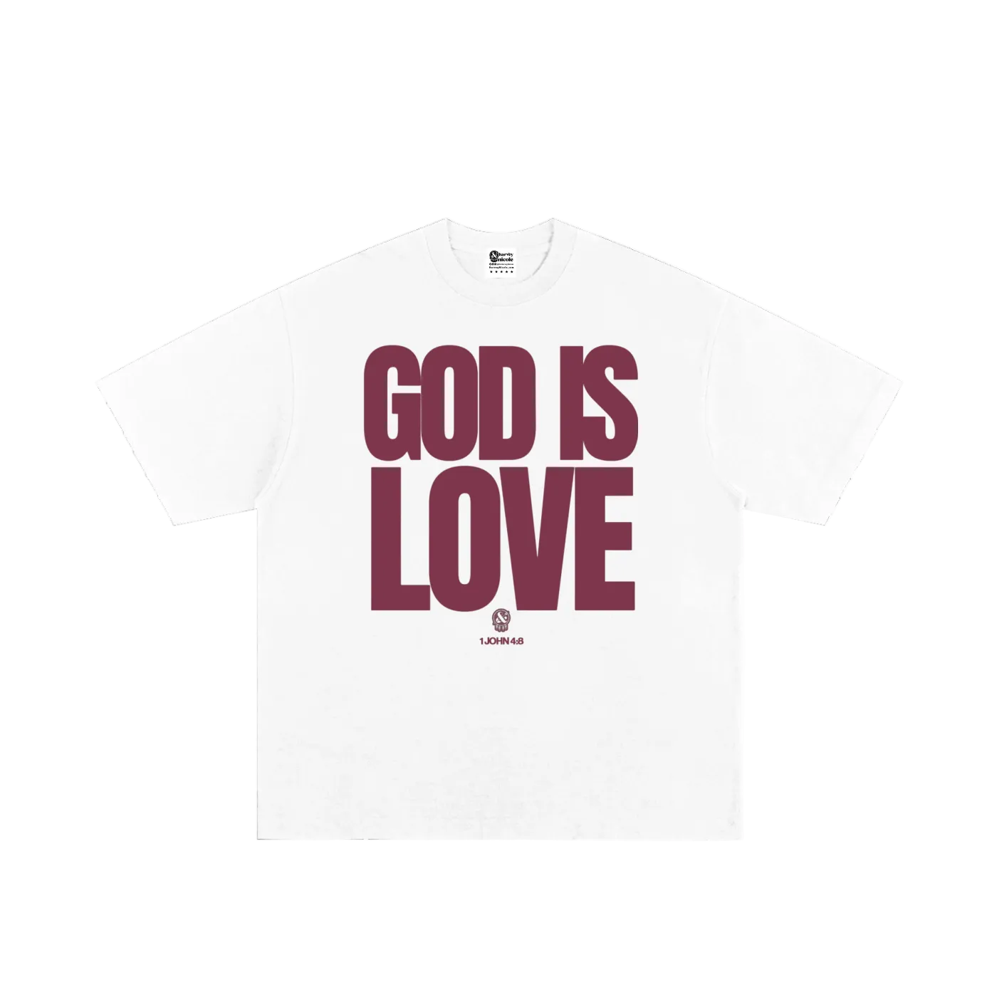 God is Love (Cavalier Red)