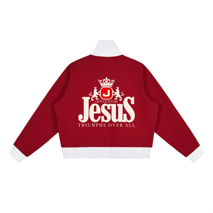 Lion of Judah Fleece Track Jacket (Womens)