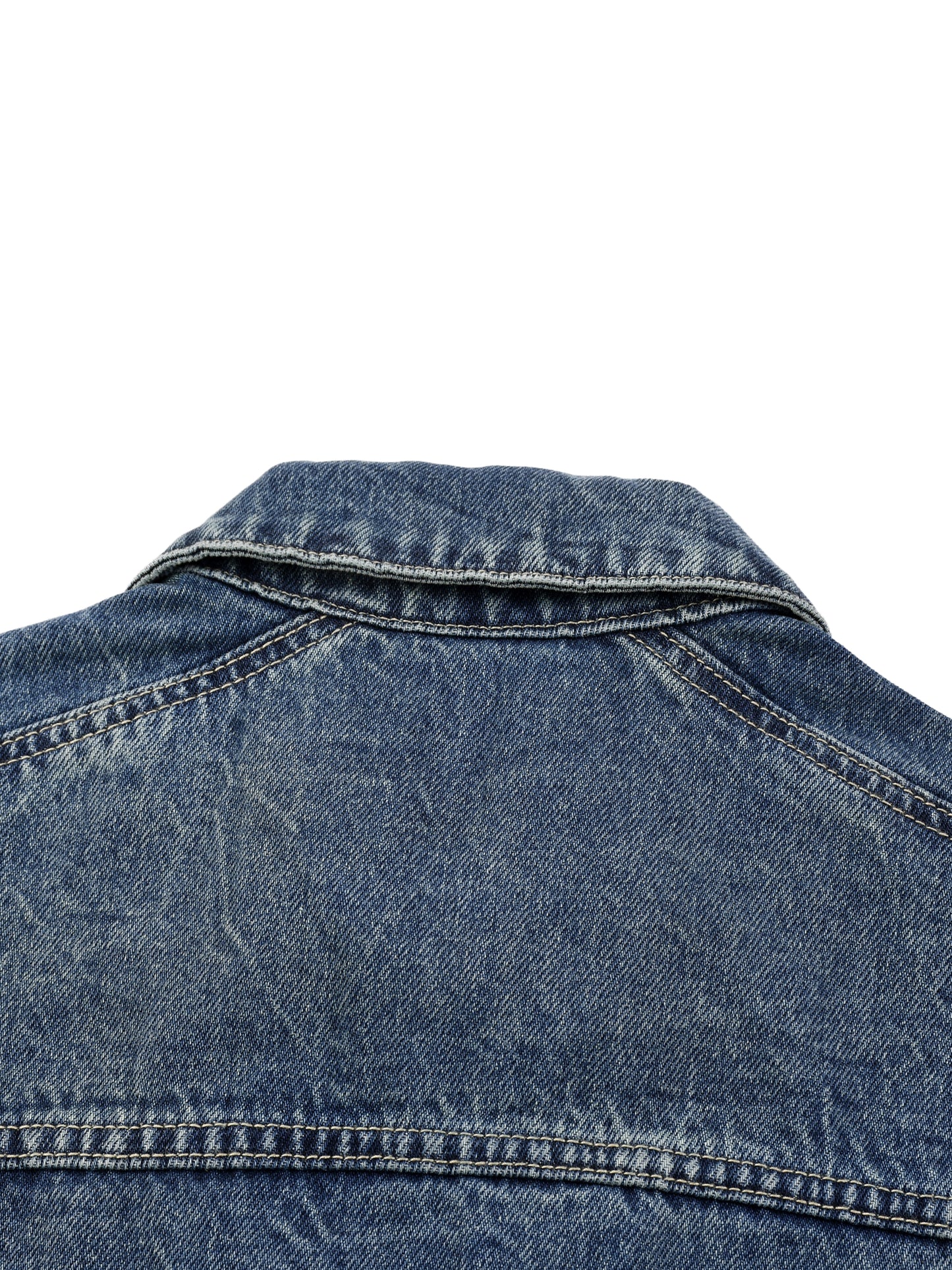 Lion of Juda Vintage Wash Denim Jacket